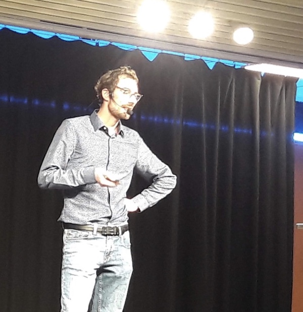Cédric en conférence