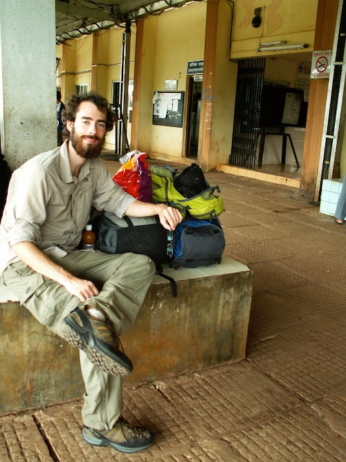 Cédric en voyage en Inde