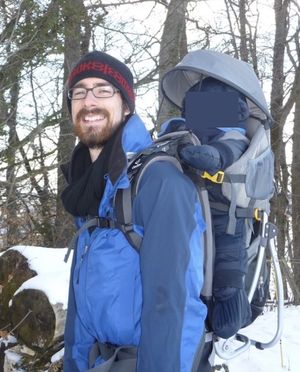 Cédric avec ses enfants